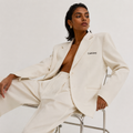 Calvirey™ Porcelain Ease Overshirt
