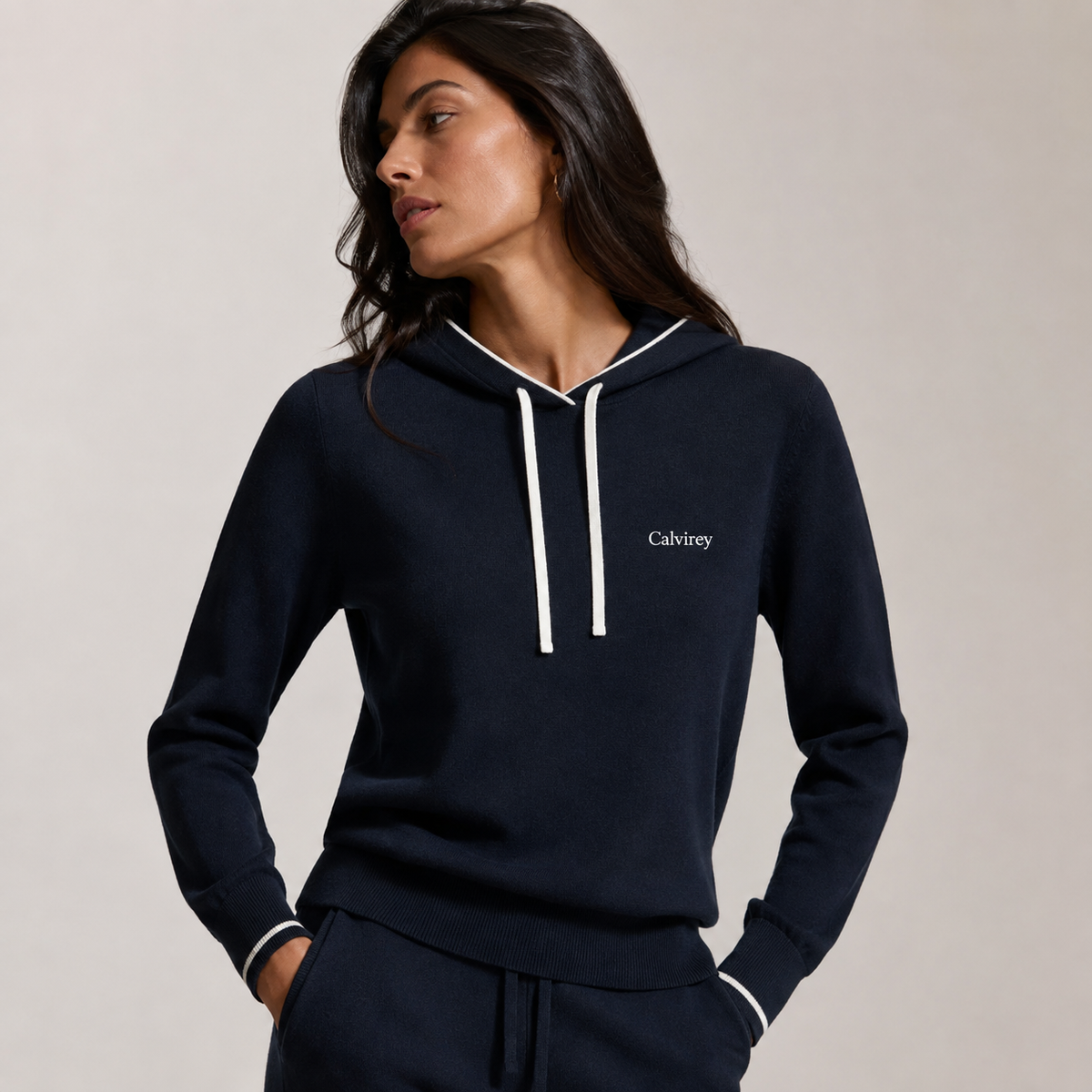 Calvirey™ Midnight Harbor Signature Hoodie